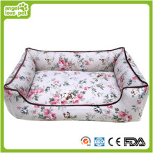 Algodão estilo pastoral Pet Bed, cama do cão (HN-pH560)